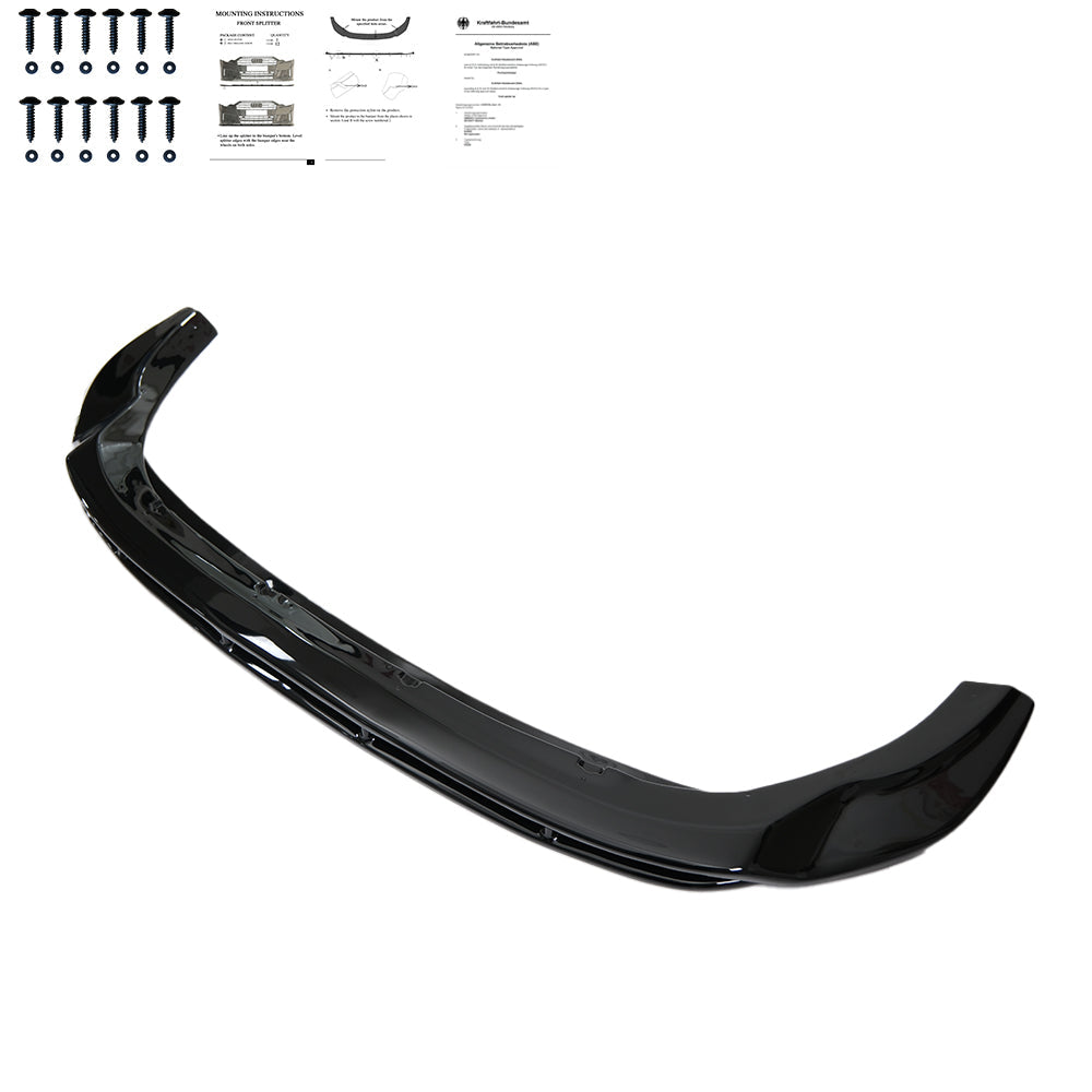 Front Splitter FORD Transit Custom MK1 Facelift 2018+