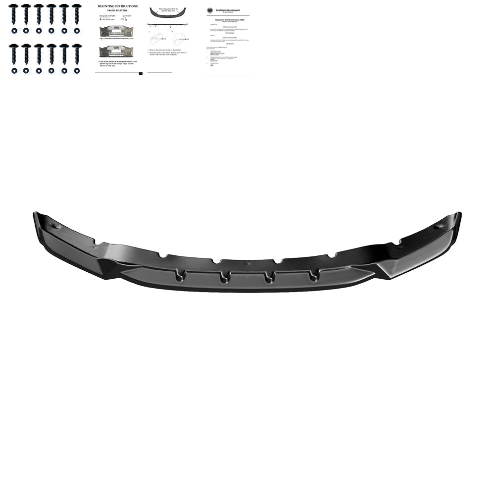 Front Splitter BMW X5 M F85 / X6 M F86 2014-2018