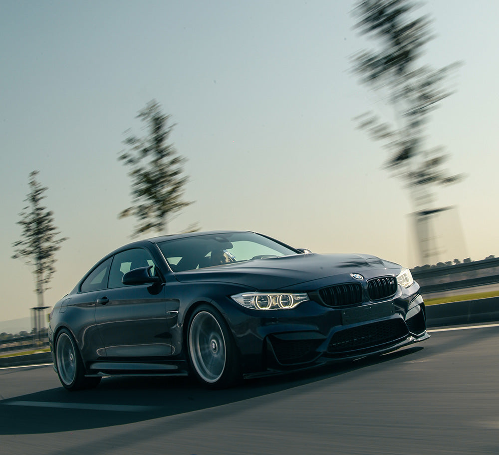 Front Splitter BMW M4 F82 / M3 F80 2014-2021 with Front Flaps