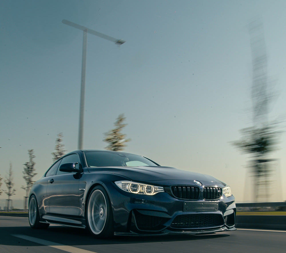 Front Splitter BMW M4 F82 / M3 F80 2014-2021 with Front Flaps
