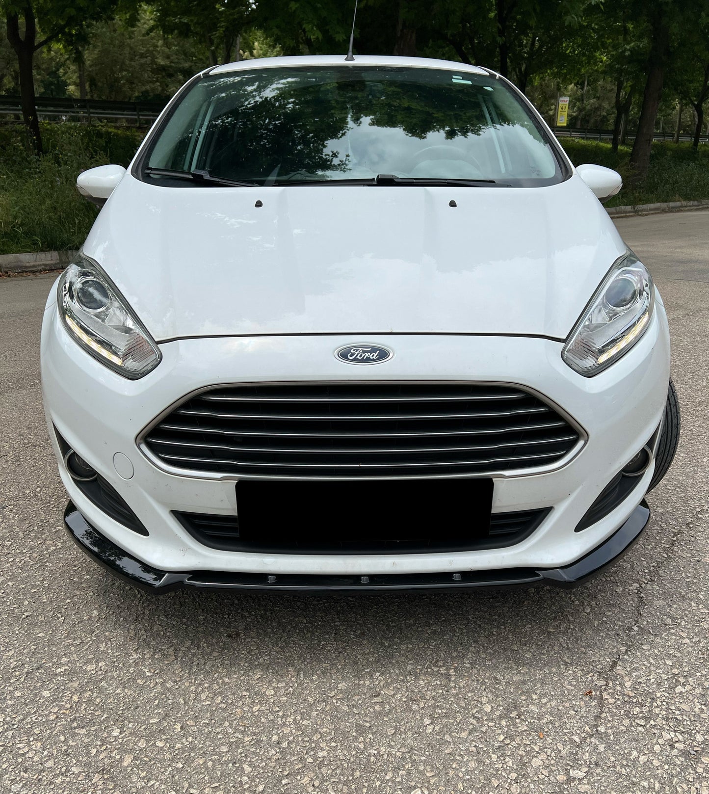Front Splitter FORD Fiesta MK7 Facelift 2012-2017