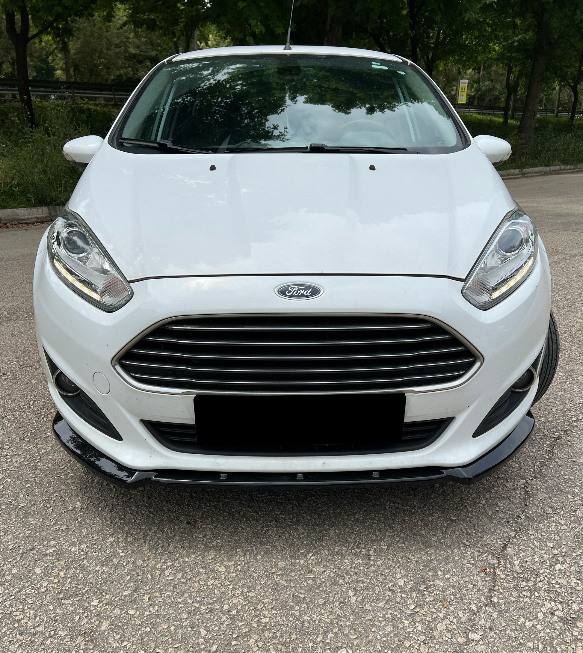 Front Splitter FORD Fiesta MK7 Facelift 2012-2017