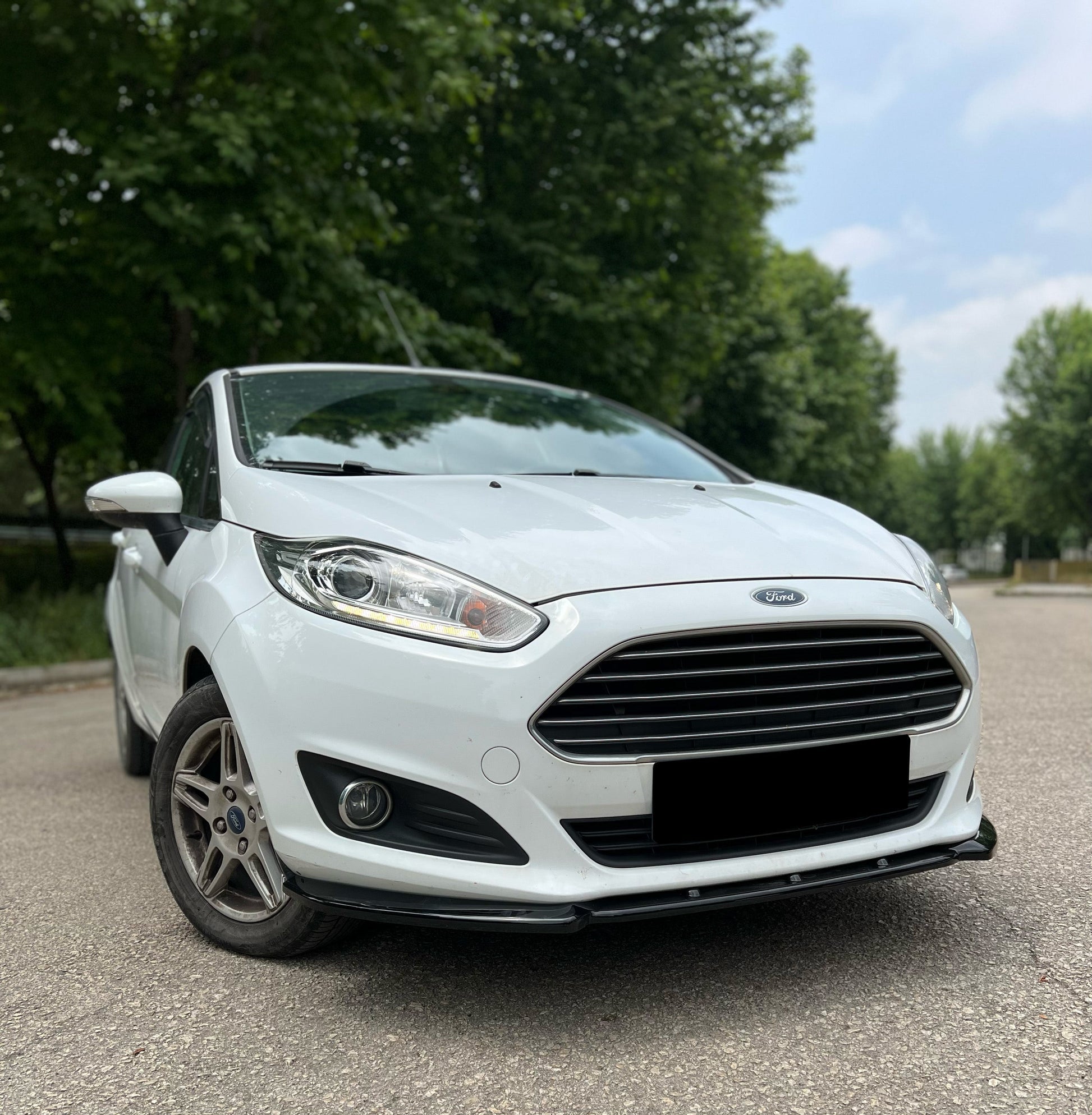 Front Splitter FORD Fiesta MK7 Facelift 2012-2017