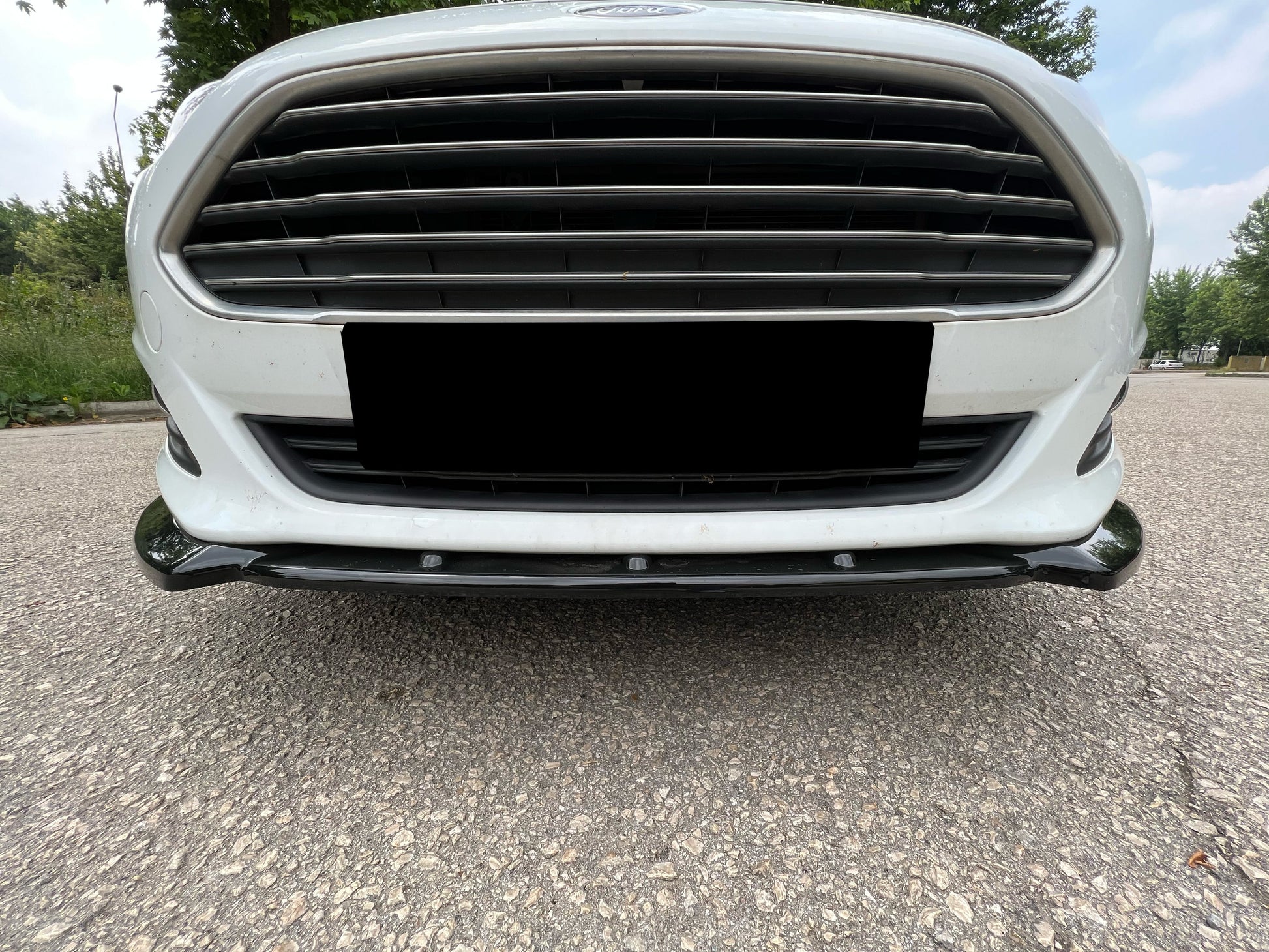 Front Splitter FORD Fiesta MK7 Facelift 2012-2017