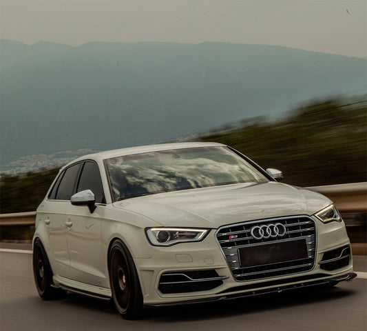 Front Splitter AUDI S3 Sportback 8V 2013-2016