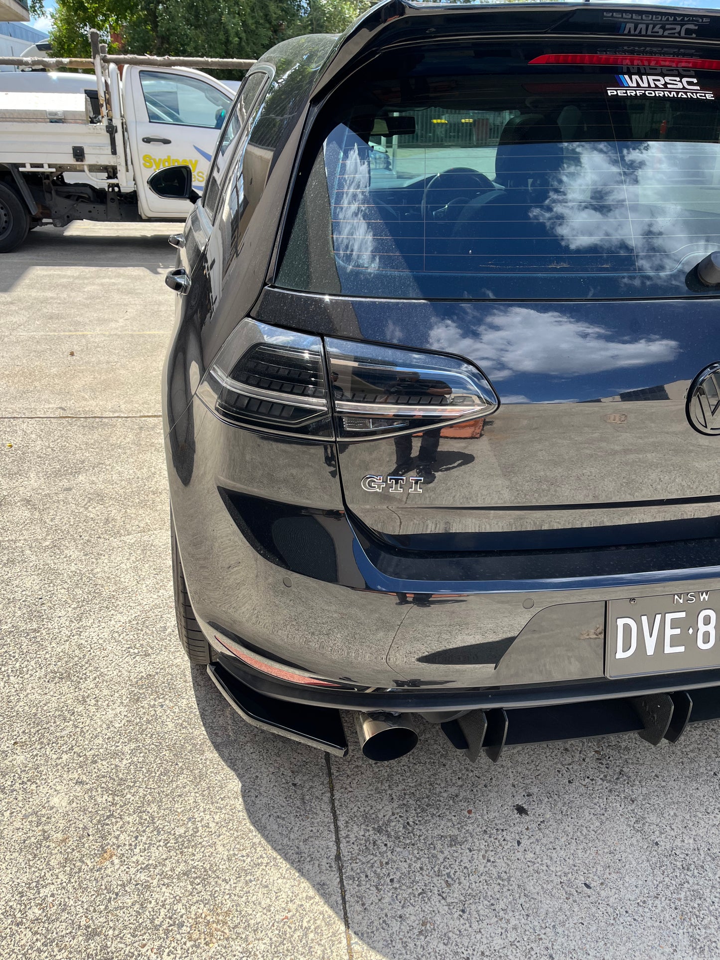 Rear Side Splitters VW Golf Mk7 GTI 2013-2016