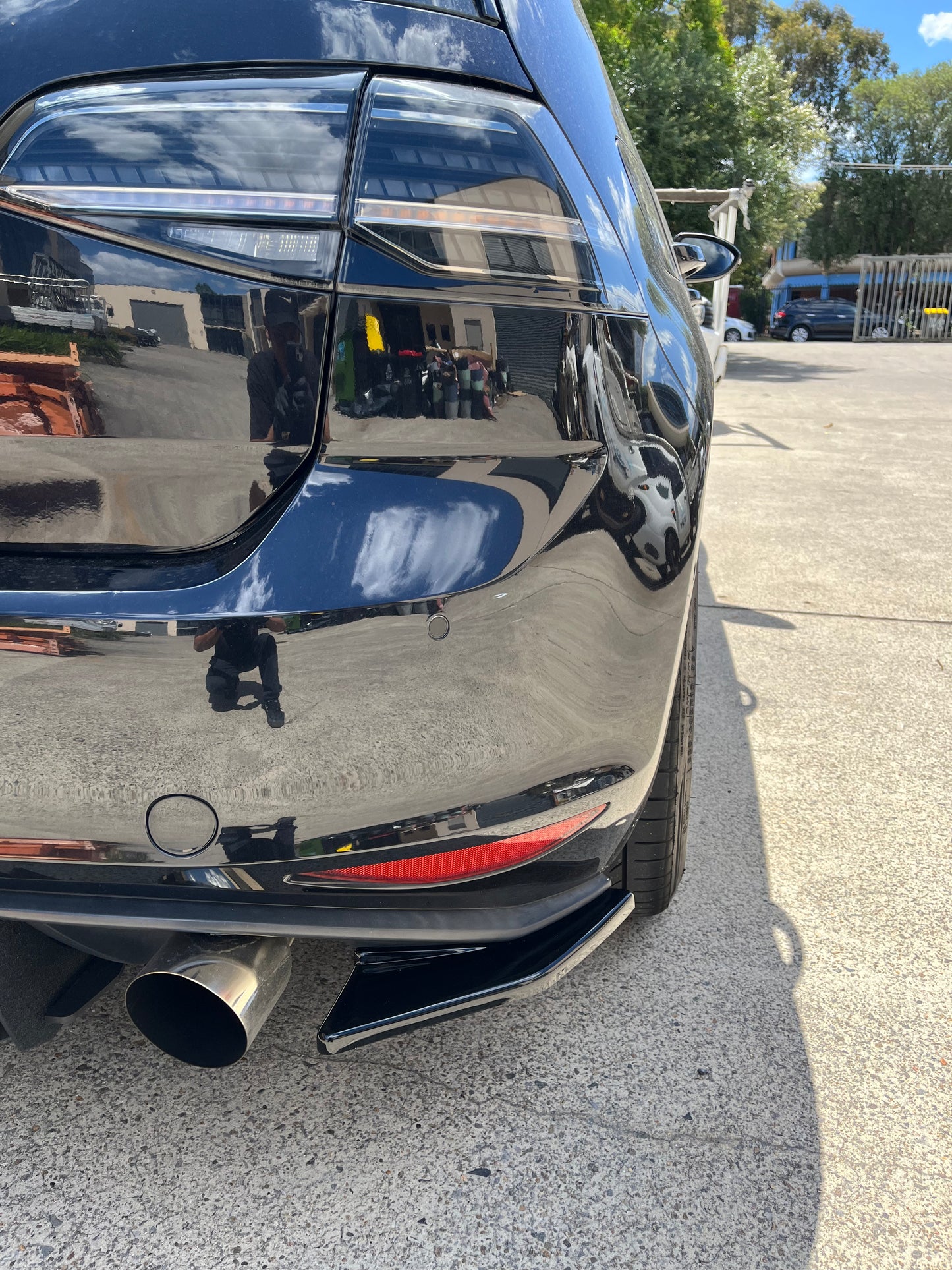 Rear Side Splitters VW Golf Mk7 GTI 2013-2016
