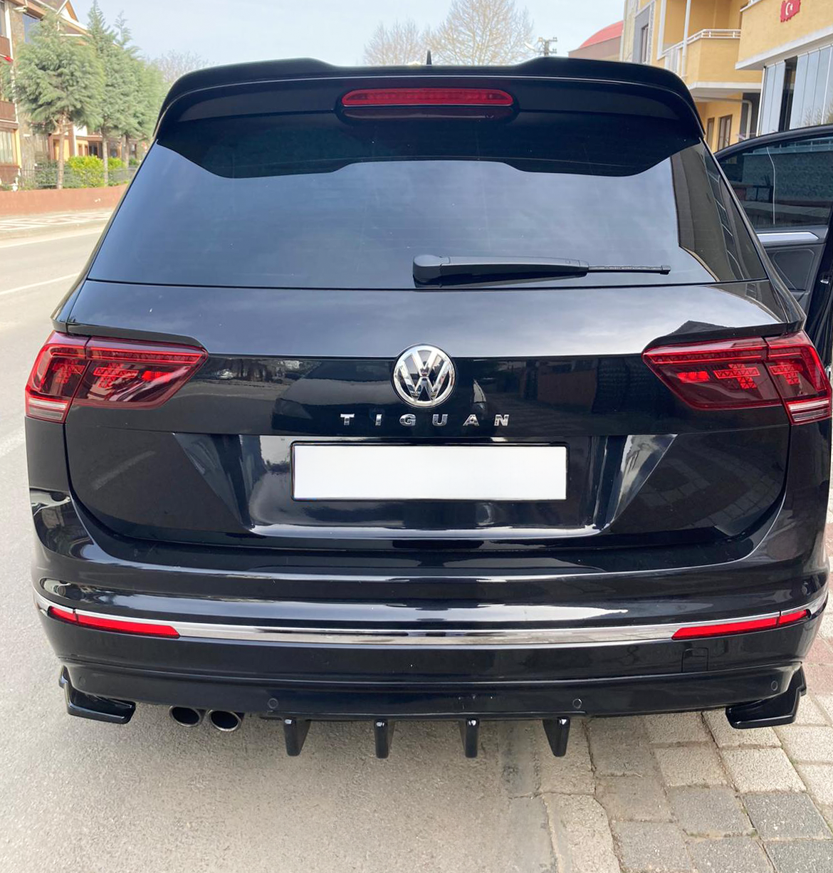 Rear Diffuser VW Tiguan Mk2 Standart / R-Line 2015-2020