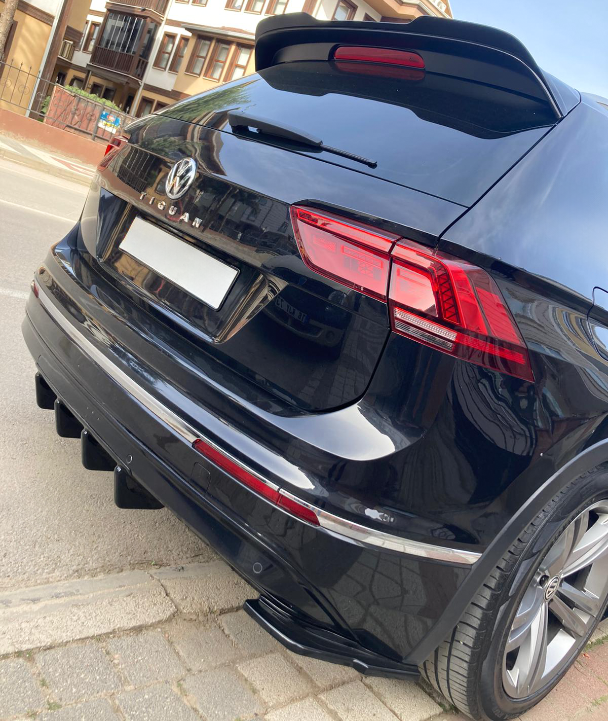 Rear Diffuser VW Tiguan Mk2 Standart / R-Line 2015-2020