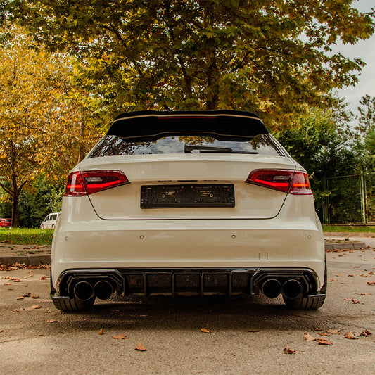 Rear Diffuser AUDI S3 Sportback 8V 2013-2016