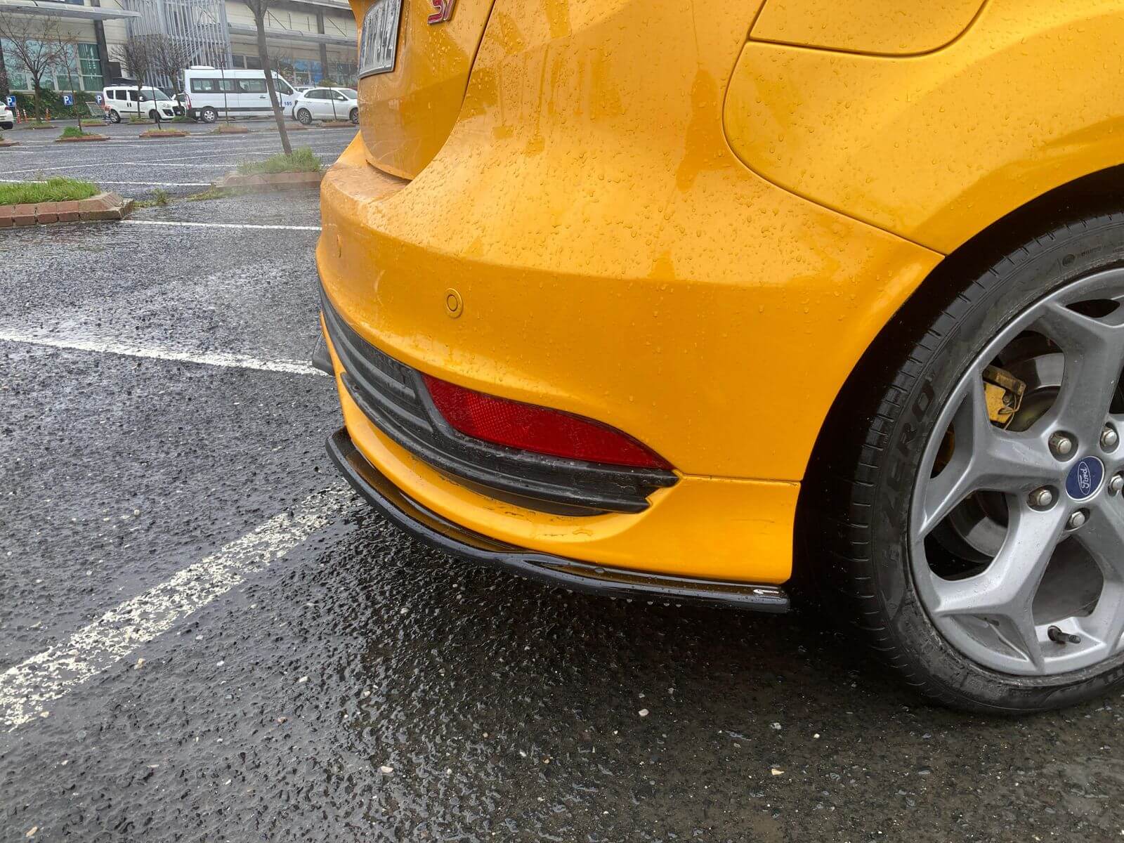 Rear Side Splitters FORD Focus ST Mk3 Facelift 2015-2018